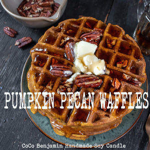 Pumpkin Pecan Waffles (Transparent)