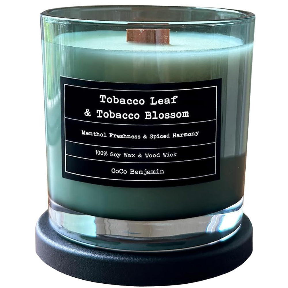 tobacco leaf candle Tobacco Leaf & Tobacco Blossom – CoCo Benjamin Candle Studio tobacco leaf candle Tobacco Leaf & Tobacco Blossom – CoCo Benjamin Candle Studio